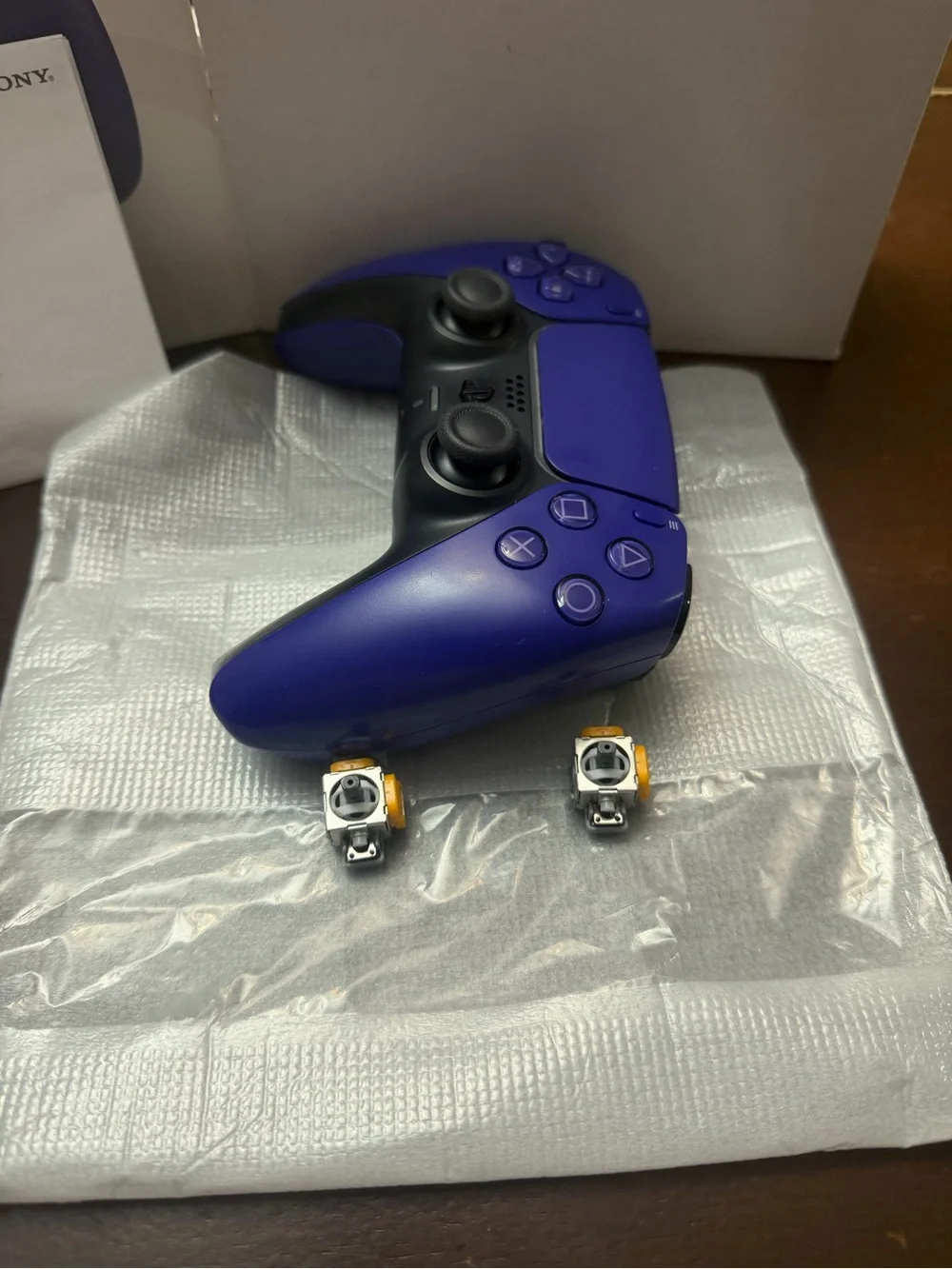 PS5 Controller Galactic Purple Hall Effect Custom (NO STICK DRIFT) w/ Box